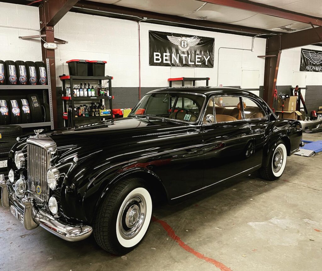 A 1958 Bentley Continental S1 Vehicle