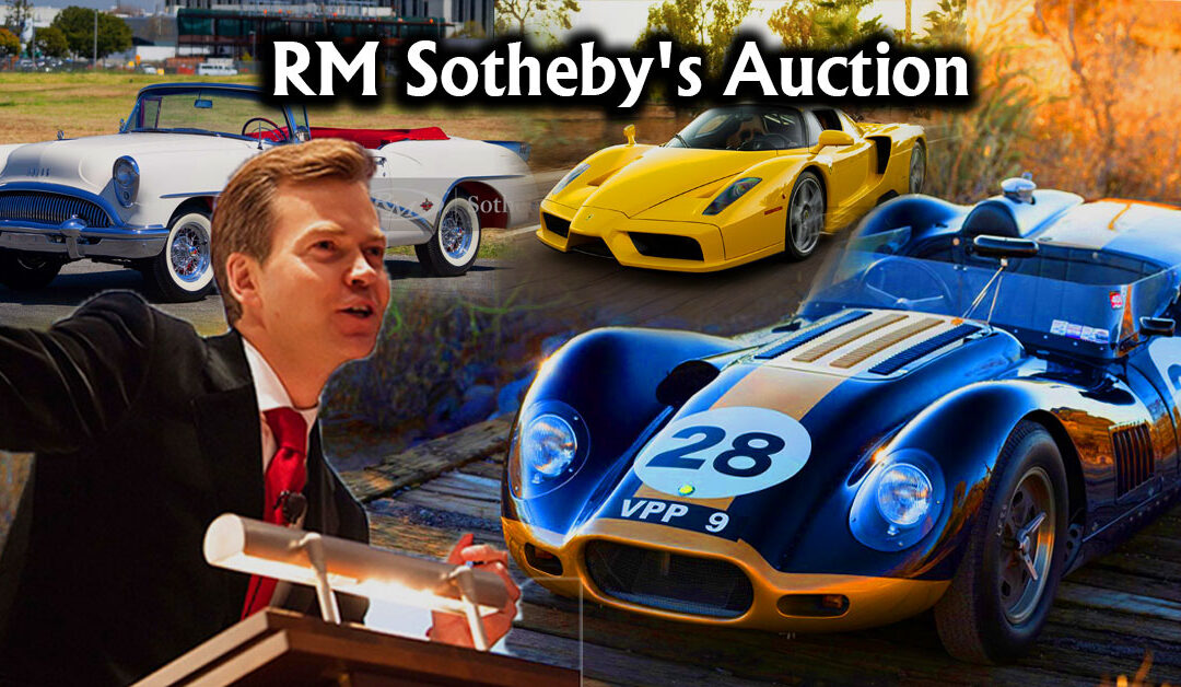 RM Sotheby’s Auto Auction of 80 Blue-Chip Vintage Motor Cars | JANUARY 22, 2021