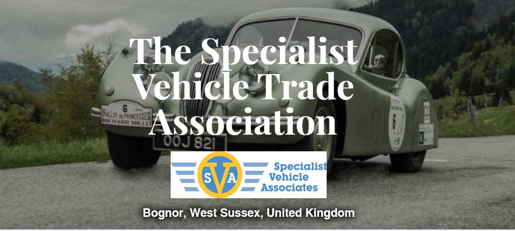 Specialist Vehicle Associates - Sponsor
