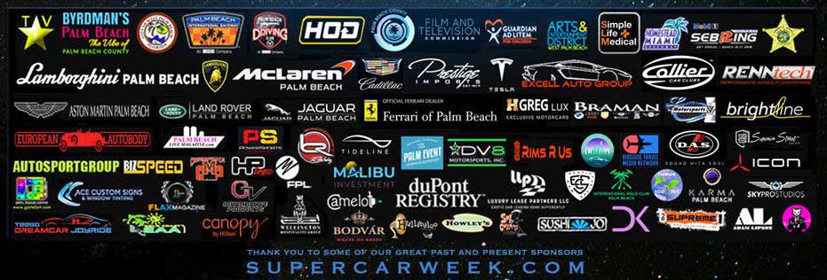 Supercar Weekend Sponsors