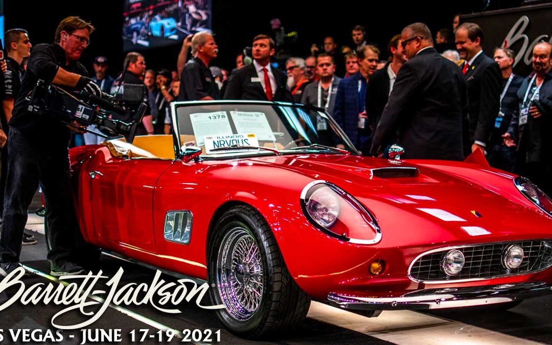 Barrett-Jackson Celebrity Auto Auction In Las Vegas Jun. 17-19, 2021