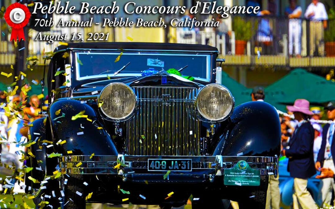 Pebble Beach Concours d’Elegance August 15, 2021