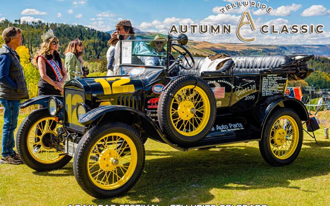 The “Telluride Autumn Classic” Car & Air Show Opens In Telluride Colorado (September 23-25, 2022)