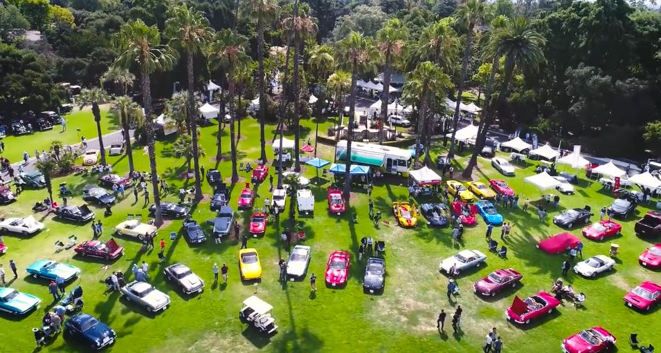 Car Show From The Sky