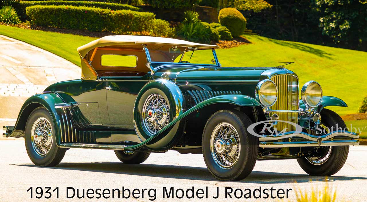 1931 Duesenberg Model J Roadster