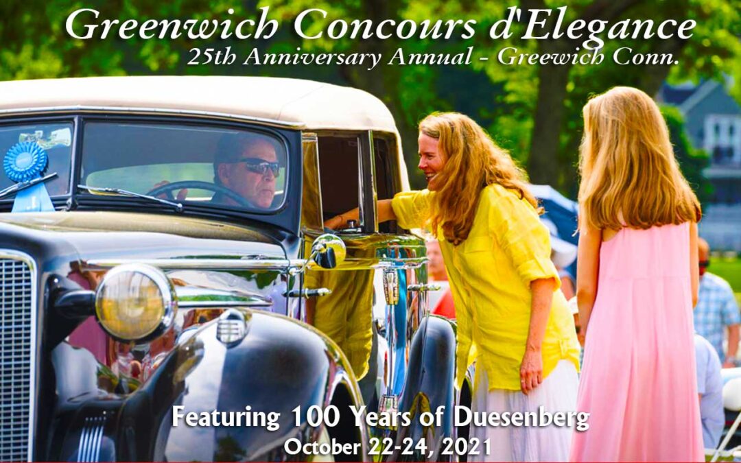 Greenwich Concours d’Elegance Car Show Celebrates 100 Years of Duesenberg on October 22-24, 2021