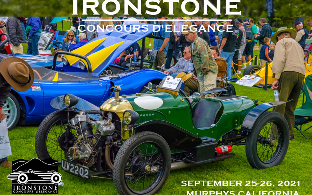 Ironstone Concours d’Elegance Classic Car Show Murphys CA September 24, 2022