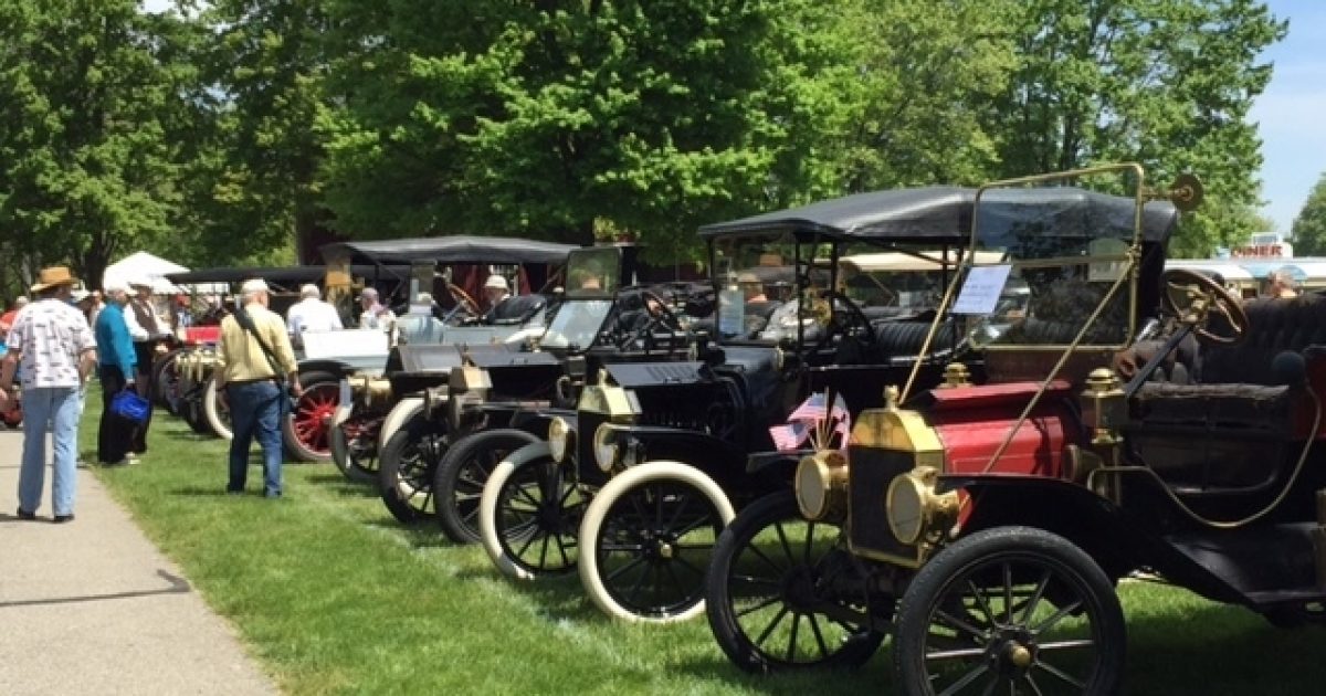 Gilmore museum car show