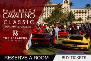 Ferrari Cavallino Concours at the Breaker Hotel 