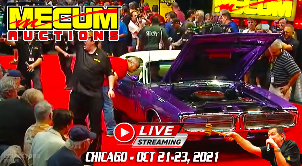 Mecum Auction Live Broadcast From The Chicago Schaumburg Convention Center  (October 21-23, 2021)
