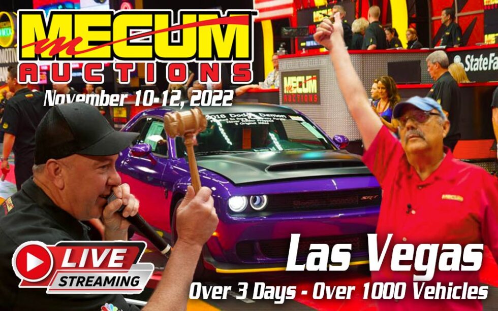 Watch Mecum Las Vegas Auction Streaming Live On MotorTrend TV (November