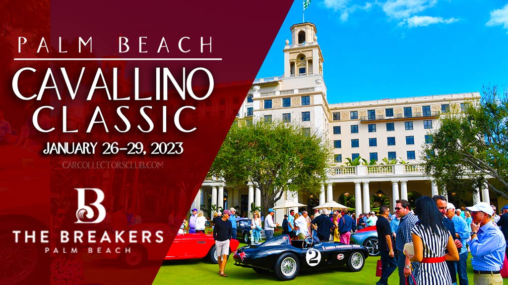The Palm Beach Breakers Hotel Celebrates Cavallino Concours 32nd Ferrari Event January 26-29, 2023