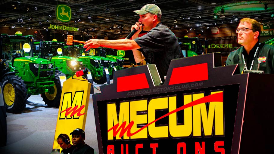 Mecum Tractor Auction Live From East Moline, Ilinois