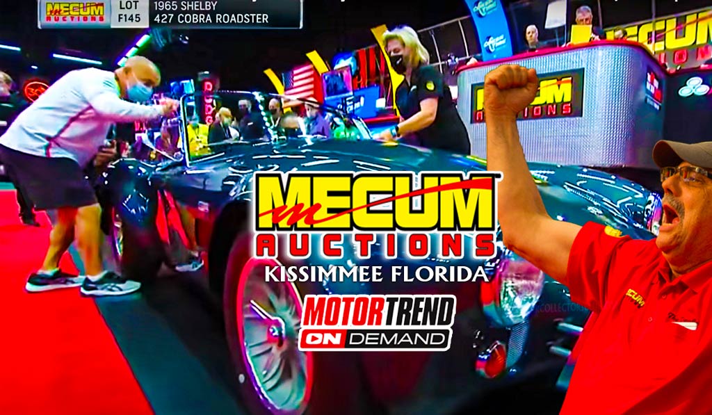 Watch Mecum’s 4,000 Vehicle Auto Auction Streaming Live On MotorTrend TV From Kissimmee, FL on Jan. 4-15, 2023