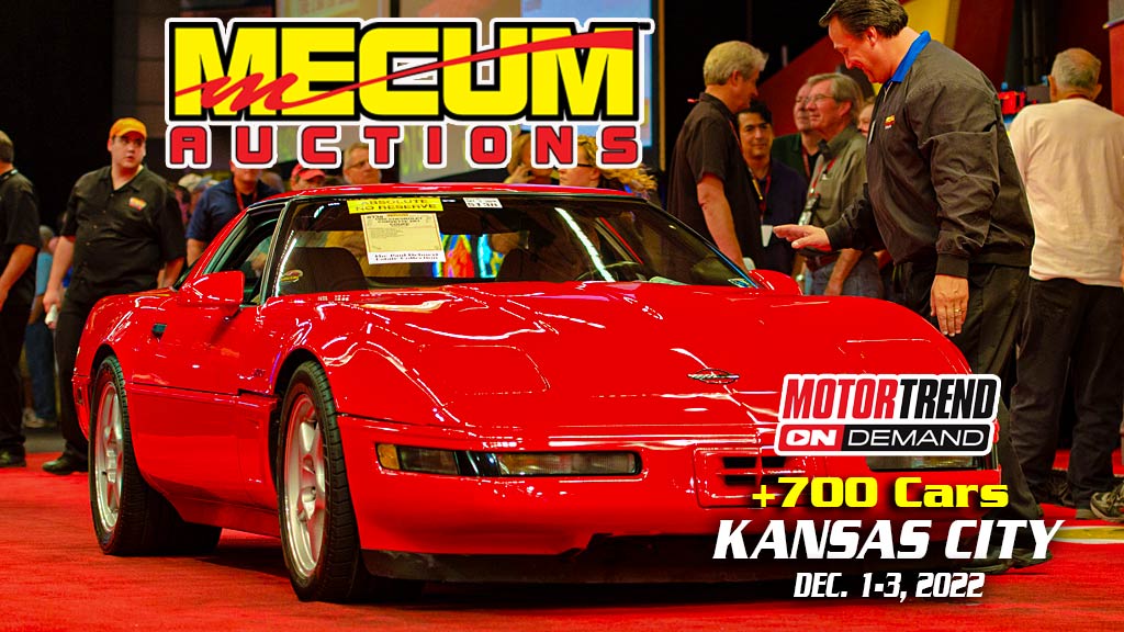 Watch Mecum Auction Live From Kansas City Convention Center Auction Over 700 Cars (December 1-3, 2022)
