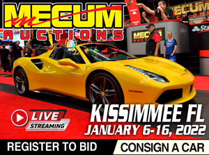 Mecum Auction Kissimmee Jan 2022