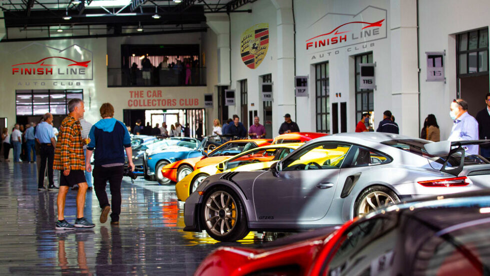 The Finish Line Auto Club Opens Another 80,000 SF Private Car Club