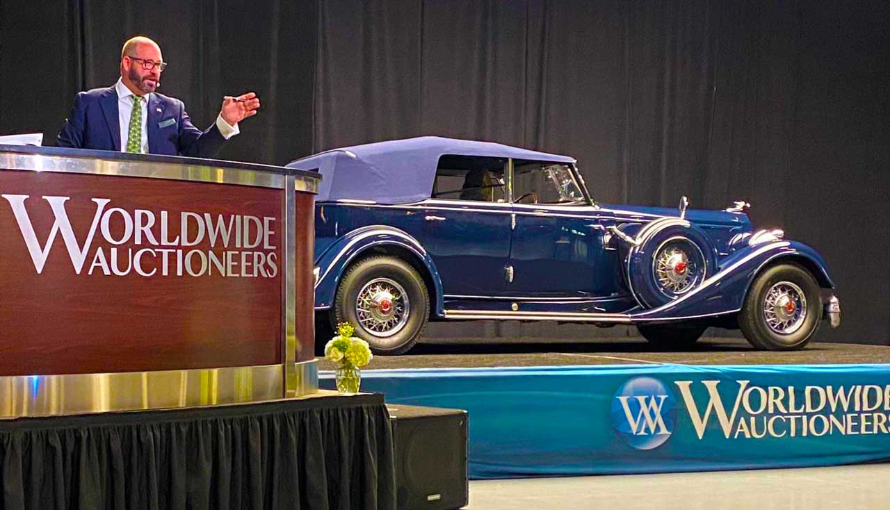 Worldwide Auctioneers Collectable Car Auction