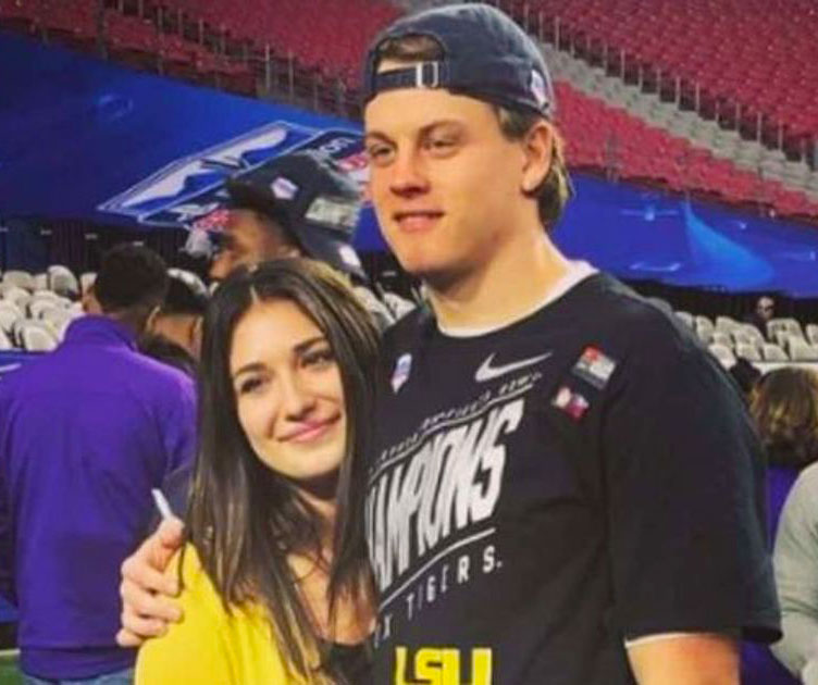 Joe Burrows Girlfriend Olivia Holzmacher Met At Ohio State About For Years Ago.
