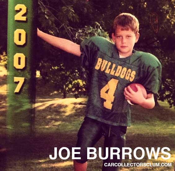 Joe Burrows At Age Ten As A Pee Wee Football Player