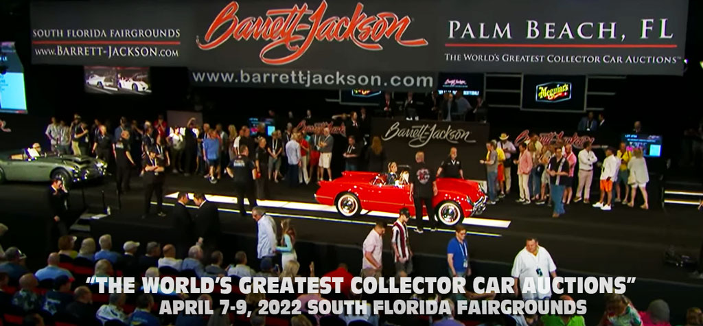 Barrett-Jackson Palm Beach Florida Auction Floor