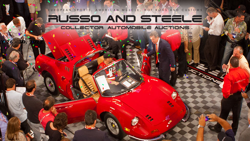 Russo Steele 250 Car Auction at Amelia Island Concours in March 2022