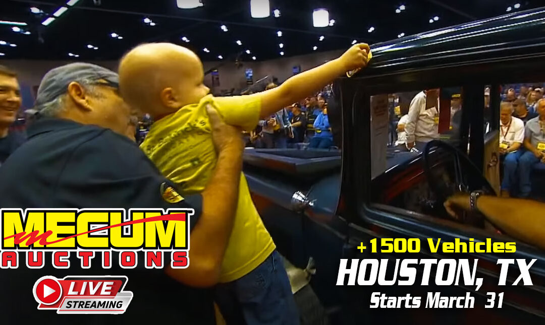 Mecum Auctioneers Ready To Hammer Out Over 1000 Classic Cars From The NRG Center In Houston Texas On March 31 – April 2 (2022)