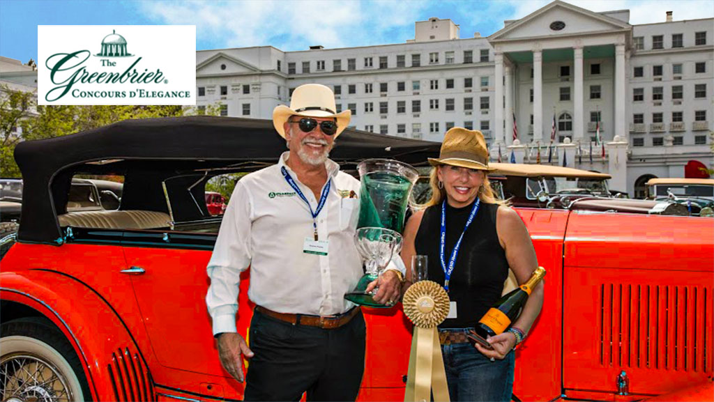 Greenbrier Concours d’Elegance Fifth Anniversary May 6-8, 2022
