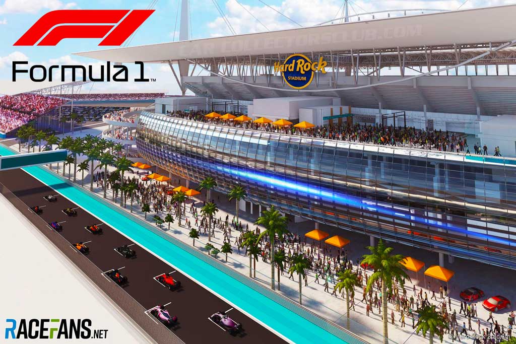 Miami Grand Prix 2022 F1 Racing At The Hard Rock Stadium