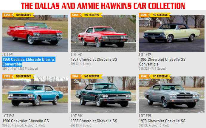 The Dallas and Ammie Hawkins Muscle Car Collection