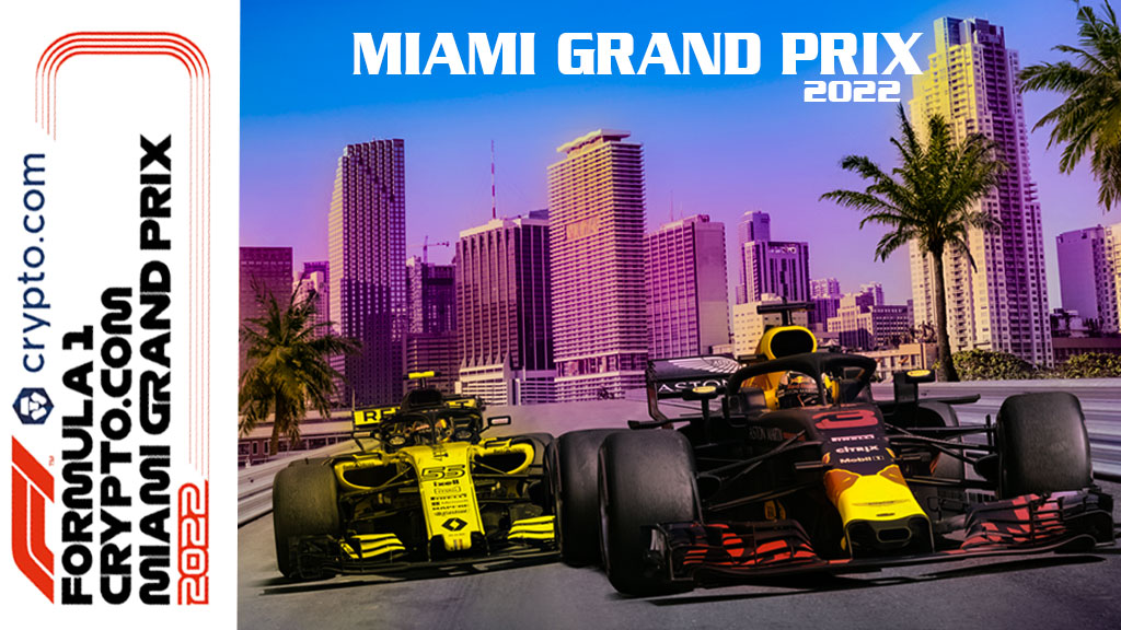The 2022 Miami Grand Prix  Formula One World Championship Auto Race Starts May 6-8, 2022