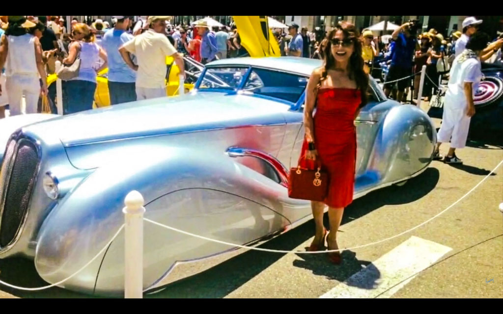 Award Winning Car At The Rodeo Drive Concours d'Elegance