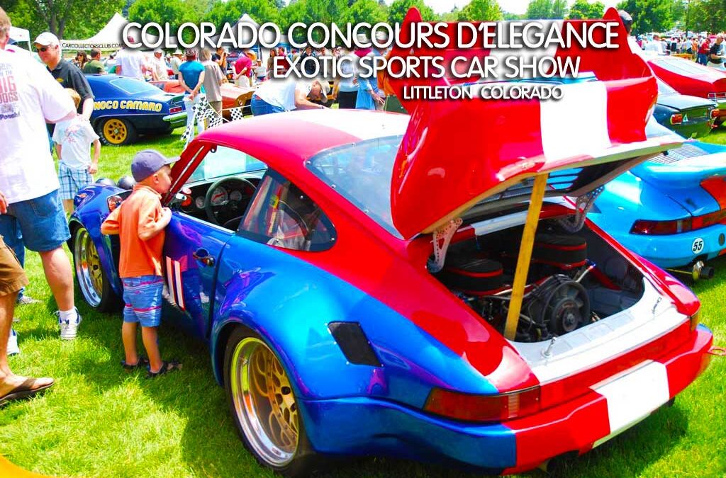 Over 10K Car Enthusiasts Expected For The Annual Colorado Concours d’Elegance and Exotic Sports Car Show – June 4, 2023