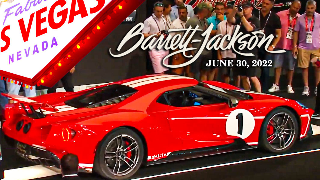 Barrett Jackson Returns To The Las Vegas Convention Center June 30 – July 2 2022
