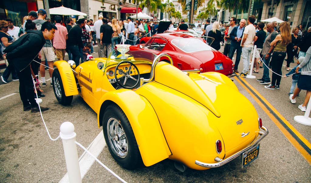 Rodeo Drive Car Show
