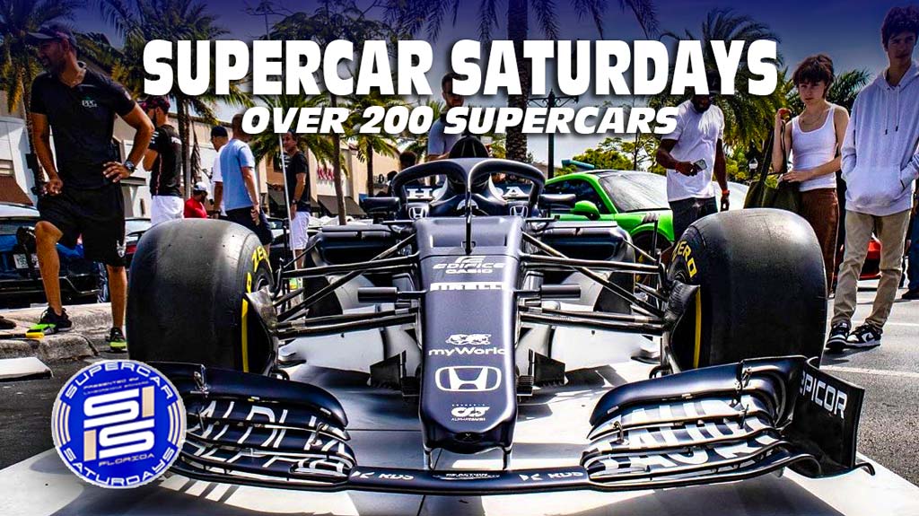 Supercar Saturday Car Show Featuring Over 200 Hypercars in Pembroke Pines, FL (June 11, 2022)