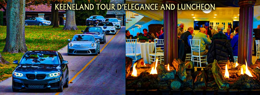 Keeneland's Tour Car d’Elegance And Luncheon