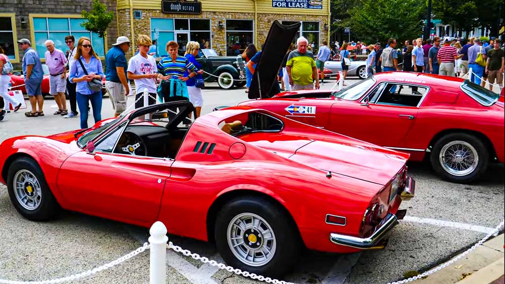 200 New And Vintage Ferrari's, Race Cars And Muscle Cars 