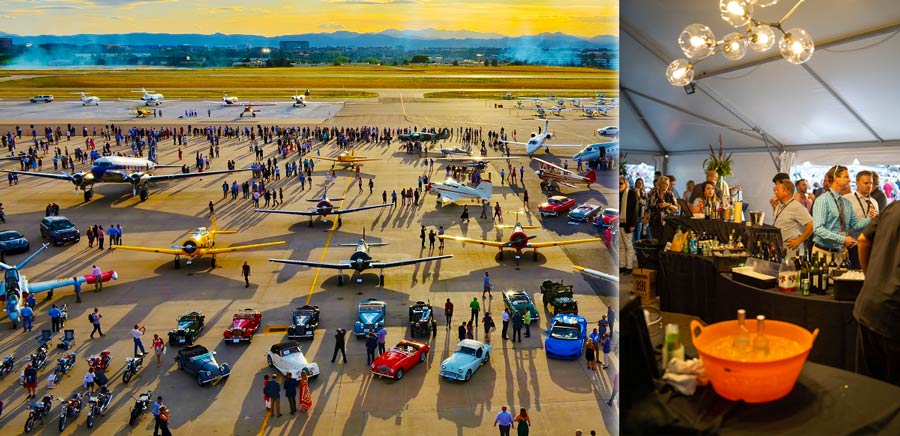 Adams Concours d’Elegance at the Denver North Centennial Airport Hangar