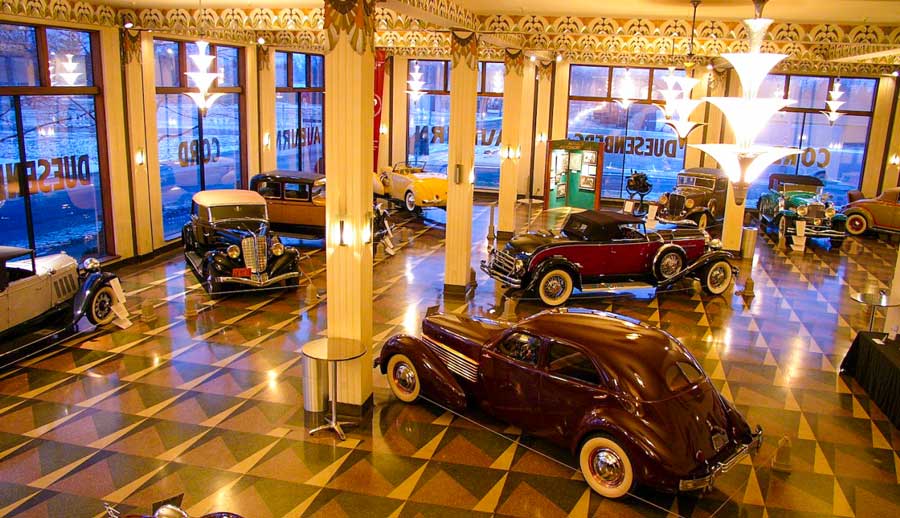 Inside the Auburn Cord Duesenberg Automobile Museum