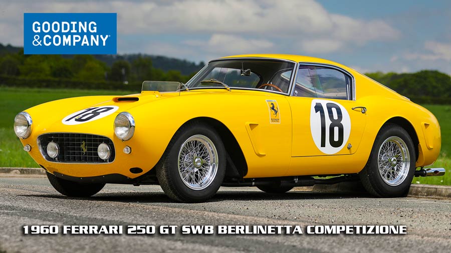 Rae Car 1960 Ferrari 250 GT SWB Berlinetta Competizione 