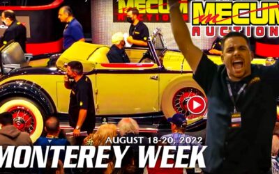 Watch Mecum’s Classic Car Auction Streaming Live On MotorTrend TV From Monterey at Pebble Beach on August 18-20, 2022
