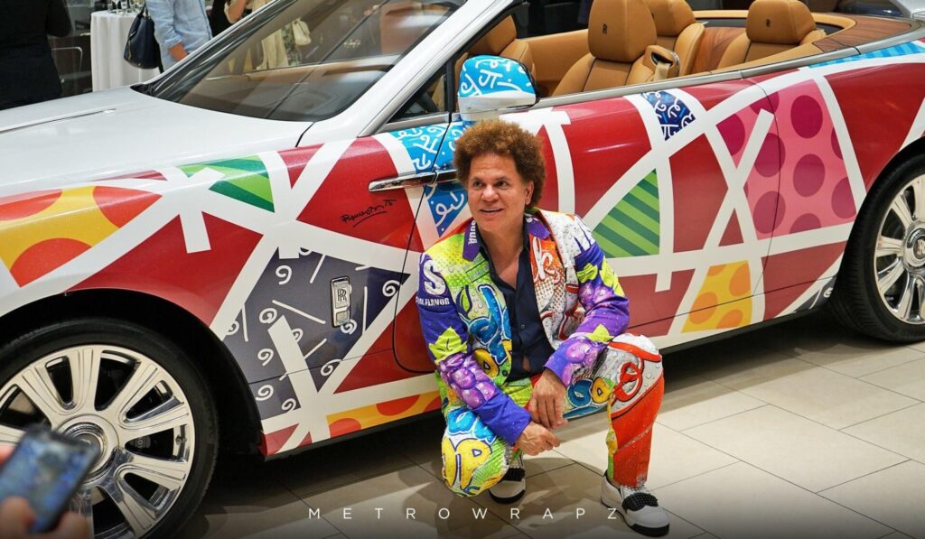 The Miami International Auto Show will spotlight Brazilian-Miami artist Romero Britto