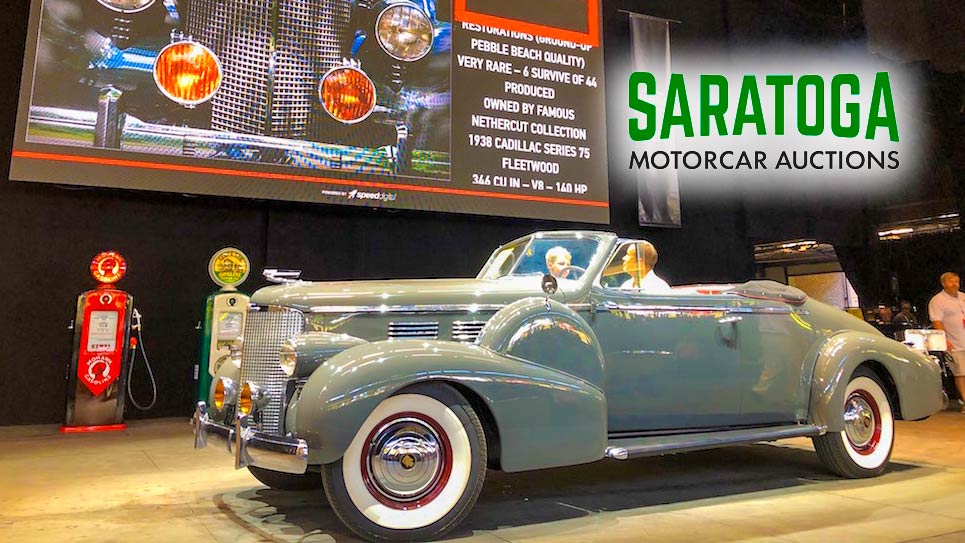 The Saratoga Motorcar Auction Will Shuffle In Over 200 Classic Collectable Cars To The Saratoga Casino, NY  (Sept 24-25, 2022)