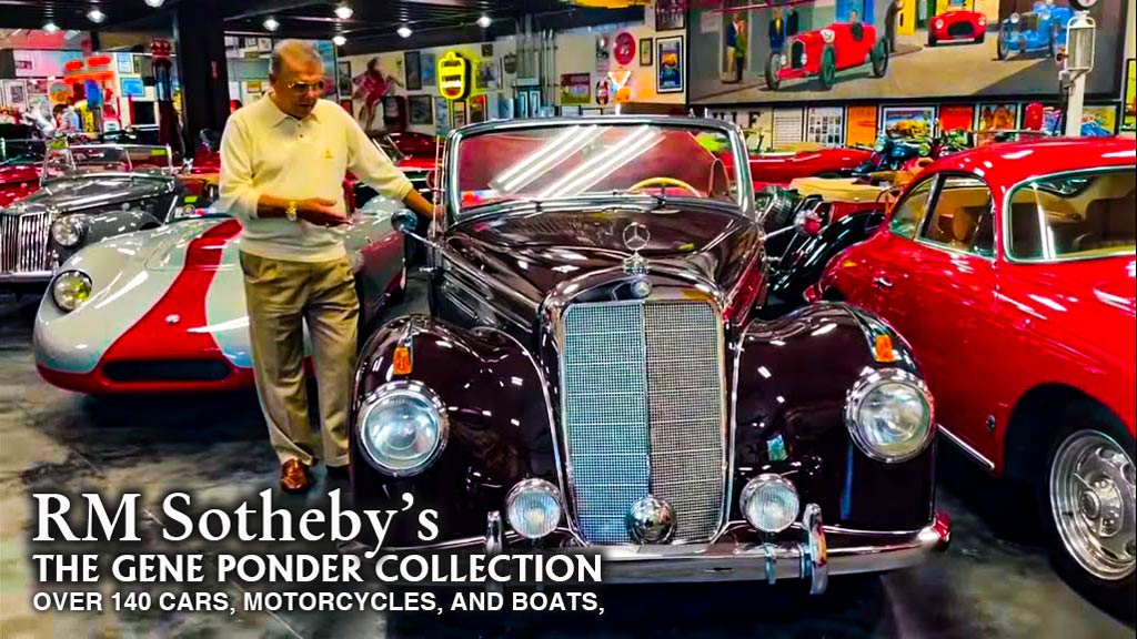 RM Sotheby’s To Auction The Gene Ponder Car Collection In Marshall, Texas September 22-24, 2022