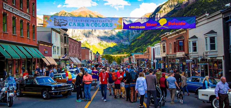 Set in the San Juan Mountains, the Telluride Autumn Classic offers much more than a conventional motoring festival. 