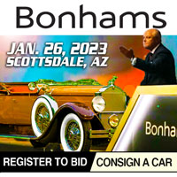Bonhams Classic Car Auction in Scottsdale AZ September 2023 