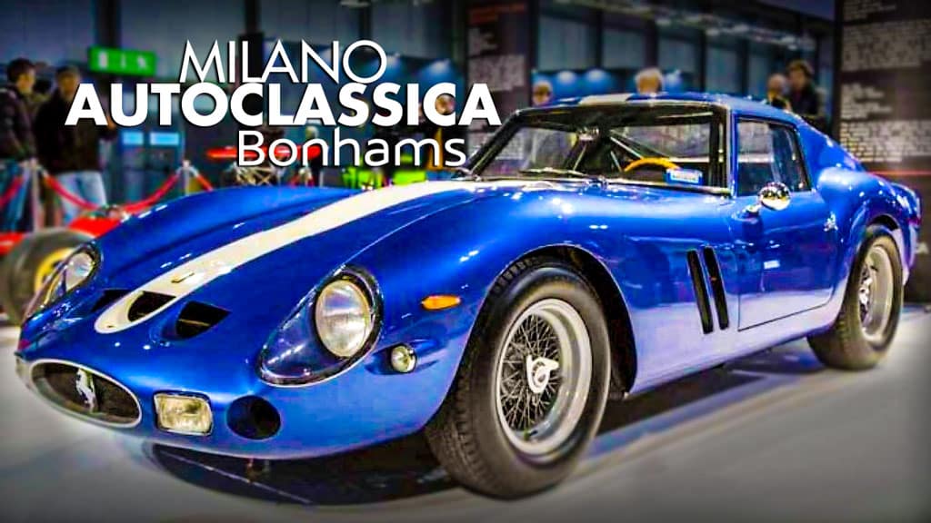 Bonhams Autumn Rare Car Auctions Visits Milano AutoClassica In Milano Italy on November 18, 2022