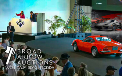 Watch LIVE Broad Arrow Auction Over 150 Pristine Collector Cars From West Palm Beach Convention Center, FL (November 18-19, 2022)