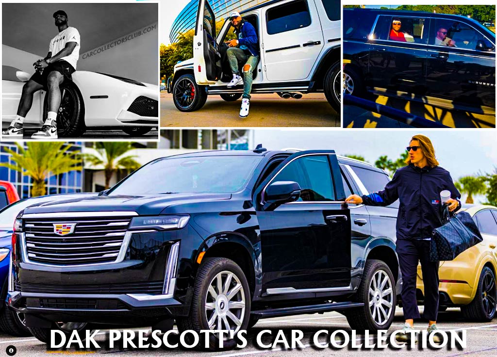 The Car collection of DAK Prescott